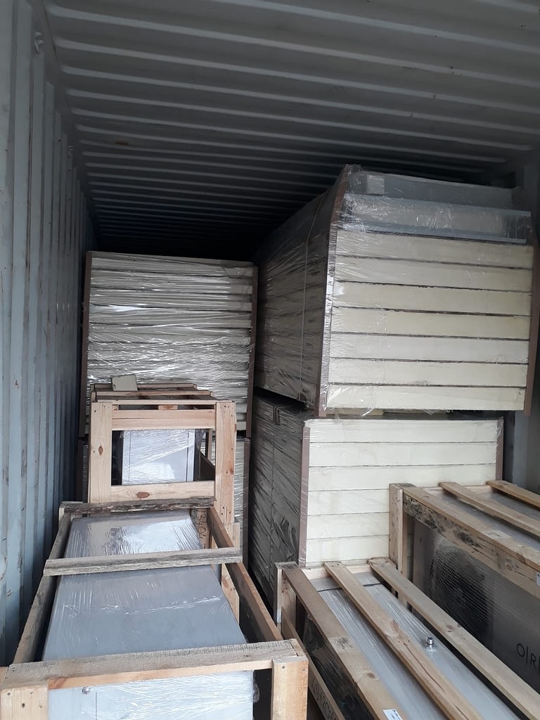 Malta Cold Storage Project Shipment