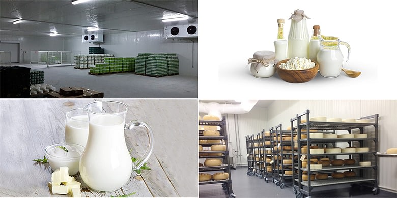 Milk & Dairy Cold Storage Solutions